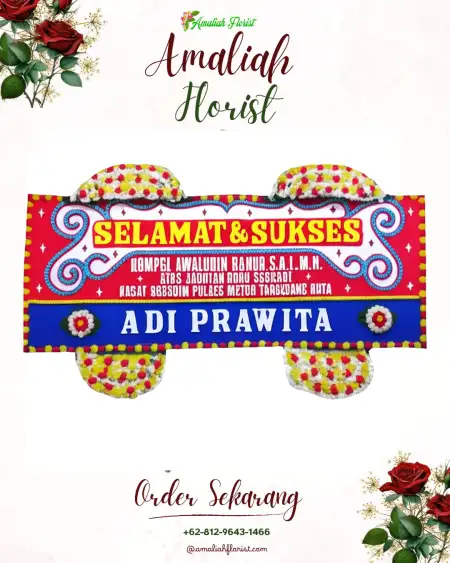 Papan Bunga Ucapan Selamat Pagerjo